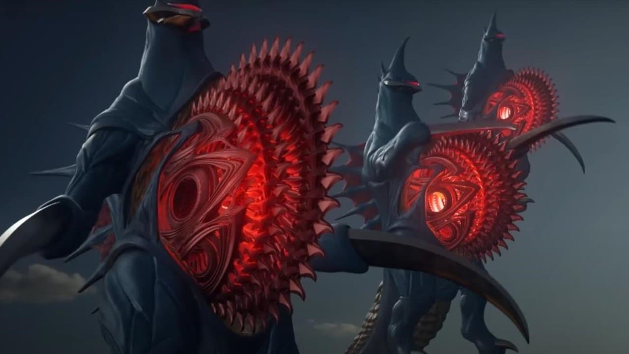 Godzilla vs. Gigan Rex backdrop