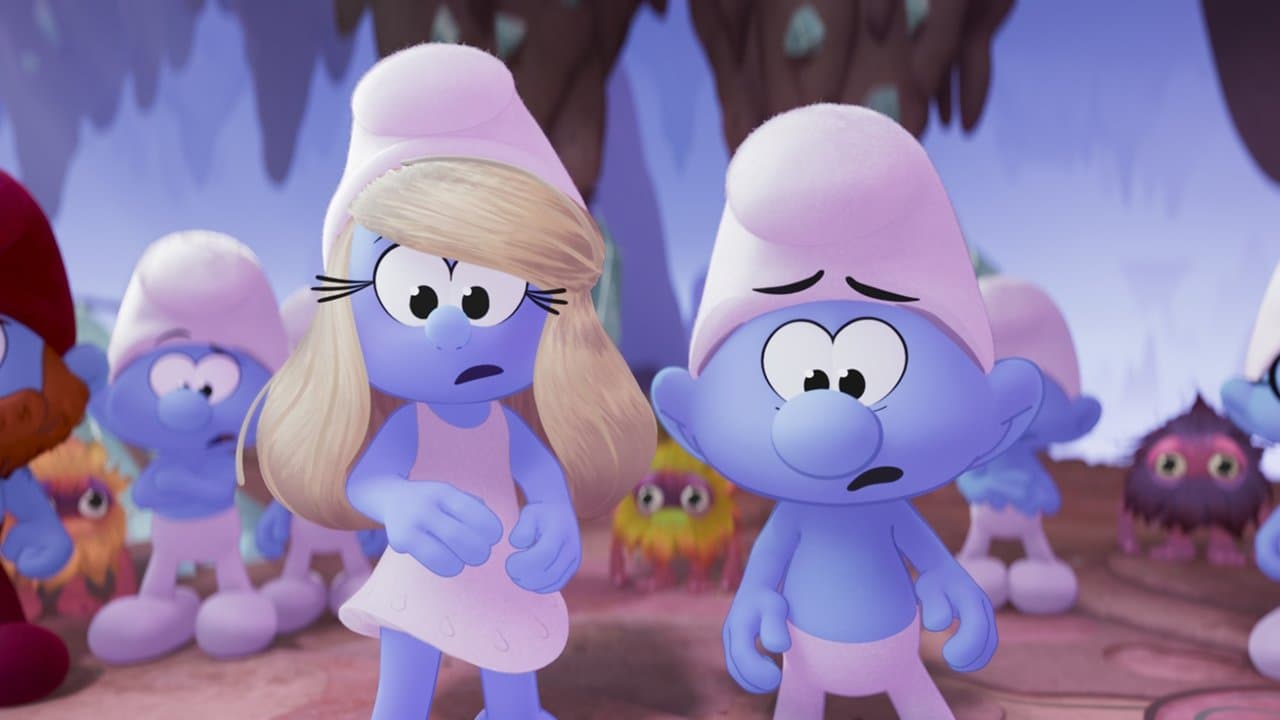 Smurfs backdrop