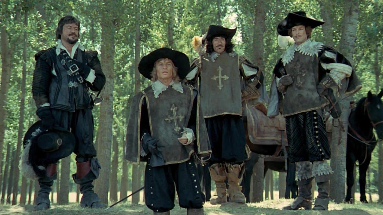 The Four Musketeers backdrop