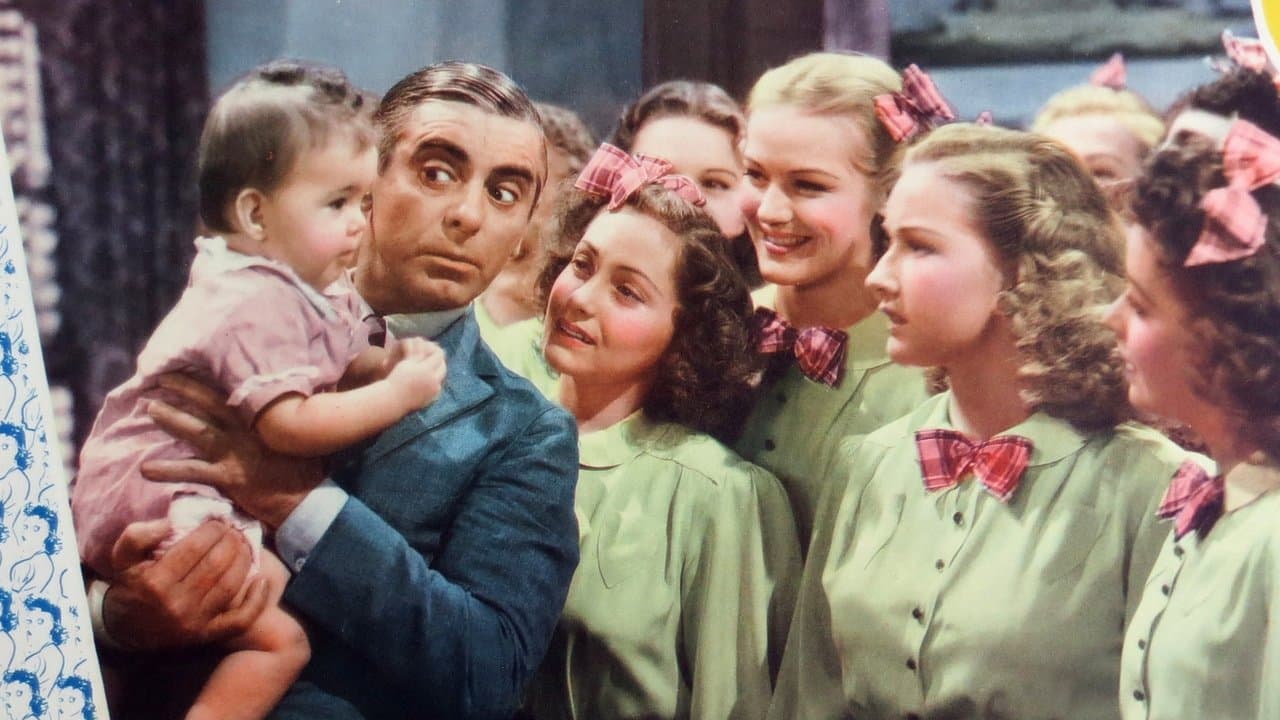 Forty Little Mothers backdrop