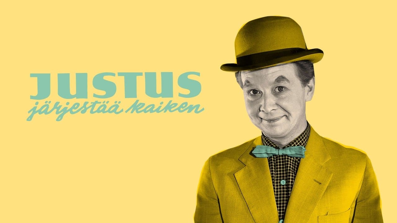 Justus järjestää kaiken backdrop