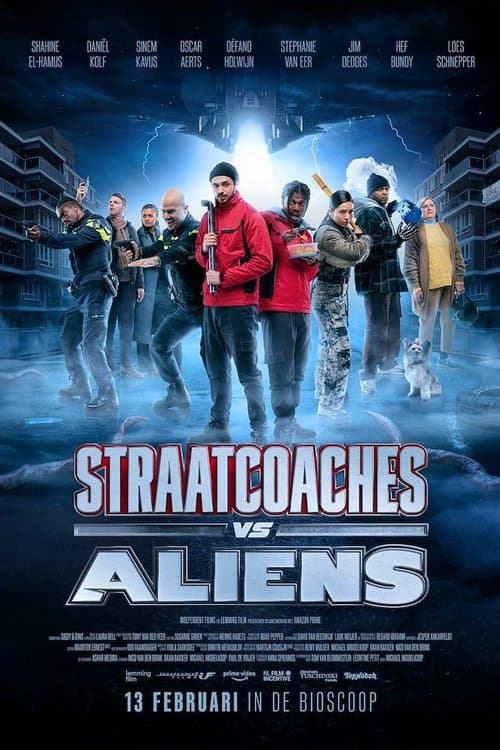 Straatcoaches vs Aliens poster