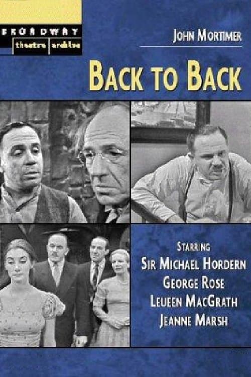 Back to Back poster