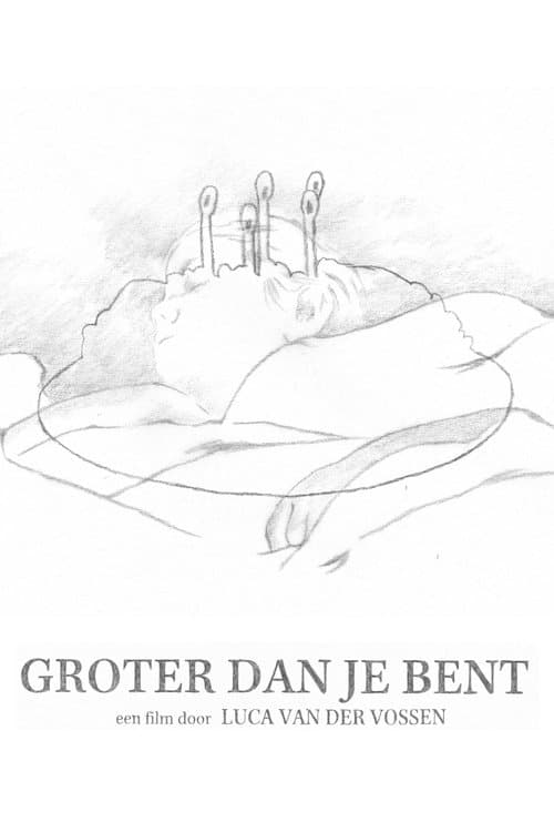 Groter dan je bent poster