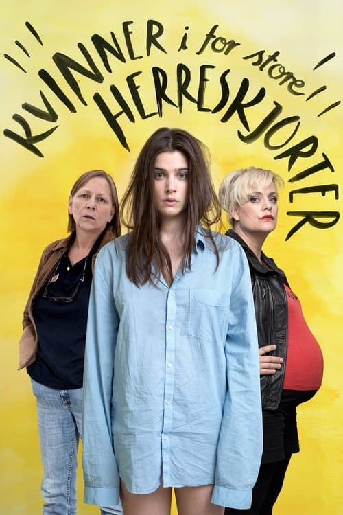 Women in Oversized Men's Shirts poster